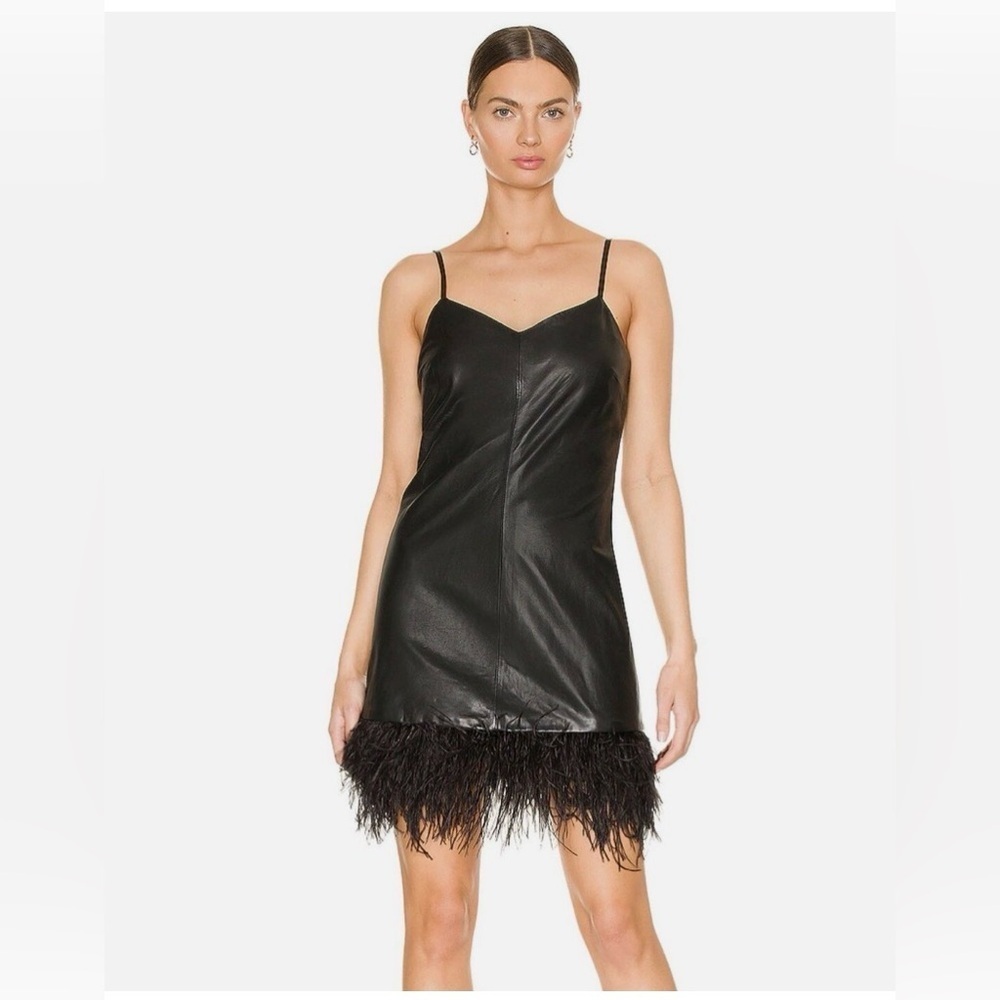 Lamarque faux leather dress